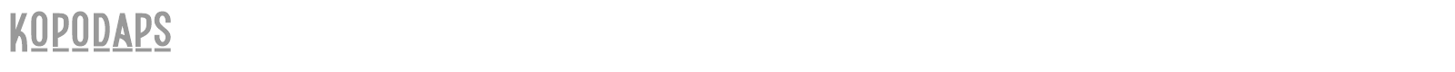 Kopodaps font preview